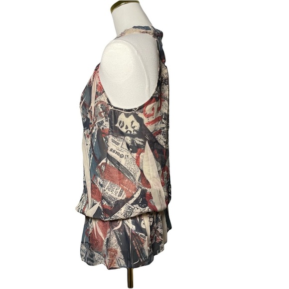 Vintage Guess Los Angeles Sheer Halter Blouse – Size Small - Picture 4 of 13